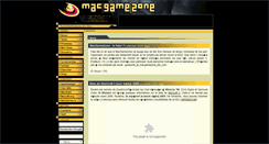 Desktop Screenshot of macgamezone.com